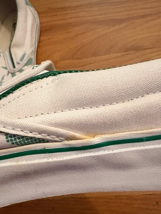Vans classic slip-on pixel leaf main image 5